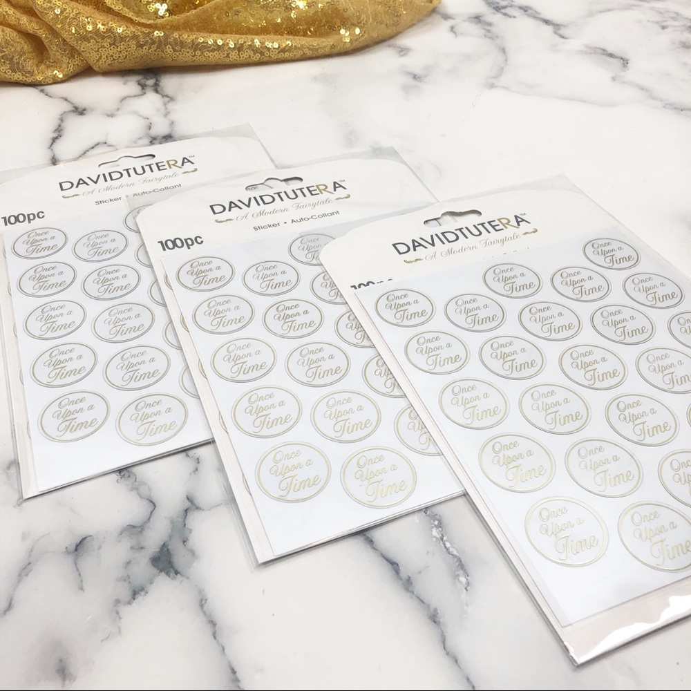 3/$8 Once Upon a Time Fairytale Stickers